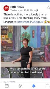 Painting Over Loneliness -There Is Nothing More Lonely Than A True Artist. This Stunning Story From Singapore